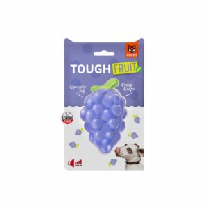 BarkButler x FOFOS Fruity-Bites Loud Grape- Chew & Squeaky Toys BarkButler x FOFOS Fruity-Bites Loud Grape- Chew & Squeaky Toys for Dogs, Dog Toys for Large Dogs (10-30kgs) - Purple