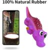 61lztLg4vuL._SL1000_.jpg Sage Square Durable, Interactive Dog Squeaky Crocodile Toy with Built-in Squeaker for Tugging, Fetching and Cleaning Teeth. Suitable, Keeps Dogs Happy (Random Colour)