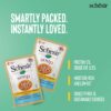 Schesir Soup with Wild Tuna & Squid – Premium Natural Cat Wet Food | Protein-Rich, Omega-3 for Skin & Coat, Easy to Digest, Grain-Free, No Additives, 85g