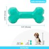 61mkM4hNQwL._SL1500_.jpg BarkButler Chu The Bone Dog Toy - Green | Medium-Large Dogs(10-30kg) | Durable & Treat-Dispensing | Gentle on Teeth & Gums | 100% Natural Rubber | Non-Toxic | Suitable for All Dog Breeds