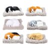SUPER TOY Cute Sleeping Dog Plush Toy, Dog Soft Toy Gift for Kids Car Dashboard Accessories