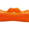 The Pets Company Indestructible Dog Chew Toy | Durable TPR The Pets Company Indestructible Dog Chew Toy | Durable TPR Rubber Pet Toy for Aggressive Chewers | Strong, Non-Toxic, Teeth Cleaning, Squeaky Roller Toy for Large Dogs - 6.3 Inches (Colour May Vary)