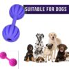 Western Era Dog Rubber Dumble Toy with Bell is Fun, Interactive, Amazing, Provide a Sense, Healthy Exercise,Training, Stimulation, Chew, Play, Ideal for Medium and Large Breeds(Large)