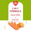 Goofy Tails Active Carrot and Yam Dental Stick 220g Dog Treats Non-Vegetarian, Dental Sticks for Dogs, Chew Sticks for Dogs, Dog Treats for Adult Dog and Puppies, Dog Chew Stick