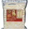 ADB Creations Dog Food Chew Stick Milky Rawhide Calcium Twisted ADB Creations Dog Food Chew Stick Milky Rawhide Calcium Twisted Munchie Treats Nutritional Benefits Strengthen Bones and Teeth for All Breeds Dogs and All Life Stages (400 gram)