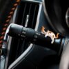 5Pcs Car Decor Accessories, Car Toys for Car Interior, Sleeping Cat Figurines for Rearview Mirror Home Office Any Occasion