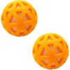 PSK PET MART Combo of 3 Squeaky Interactive Ball Toy for Dog/Puppy-Small-Multicolored