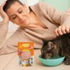PETS EMPIRE Moochie Tasty Wet Cat Food (85 g X 6 Pouches) Mousse with Salmon, Grain Free Cats Gravy Meal, No Artificial Flavours Kitten Food, Non-Vegetarian Cat Foods Pouch for Kittens