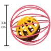 61zxPdgVxFL._SL1000_.jpg Cat Toys - 2pcs Interactive Cat Balls with Bell, Colorful Kitten Toys, Cute Caged Bell Rolling