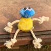 Goofy Tails Furry Bird Dog Toys | Plush Toy for Dogs | Squeaky and Chew Rope Toys for Dogs and Puppies| Ideal for Small & Medium Dog
