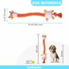 71S2n9HyTS._SL1500_.jpg Barkbutler Garry The Giraffe Soft Squeaky Plush Dog Toy, Orange | for Small - Large Dogs (5-30kgs) | Machine Washable | Reinforced Fabric | Non - Toxic | Durable Pet Toy | Cuddle, Train, Chew, Tug