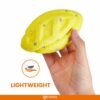 71-Kh8LuaJL._SL1500_.jpg BarkButler x FOFOS Super Durable Rugby Ball Dog Toy - Chew Toys for Dogs, Dog Toys for Large Dogs (5-30kgs) - Yellow