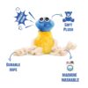 Goofy Tails Furry Bird Dog Toys | Plush Toy for Dogs | Squeaky and Chew Rope Toys for Dogs and Puppies| Ideal for Small & Medium Dog
