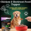 710mw4T0o5L._SL1080_.jpg Magical Dog Food Topper || Joy of Best Taste || Chicken & Beet Root Flavour || Grain Free & Protein Rich || Super Energy Food || 70g