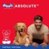 Drools Absolute Dog Bone Treats, Milk Flavour 600g 40peices Jar, All Life Stages