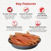 Drools Real Chicken Roast Strips, Dog Treats, 70gm | Rich in Protein, No Artificial Preservatives | Best for Training & Bonding | for Puppy & Adult | Formulated in USA | Premium Treats |