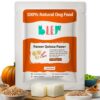 BLEP Fresh Dog Food (Wet) Human Grade, Grain Free|Paneer, Quinoa BLEP Fresh Dog Food (Wet) Human Grade, Grain Free|Paneer, Quinoa & Mixed Veggies|Omega 3, 6, Vitamin A, D, E, B|Zero Preservatives & Sugar|Easily Digestible|for All Dog Breeds|100g (Pack of 1)