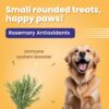 712nLVW4f9L._SL1500_.jpg BARK OUT LOUD By Vivaldis - Chicken Swirls Dog Treat Flake|Nutritious Ingredient Treats|Rich In Protein, Omega 3 Fatty Acids, Antioxidants For Dogs Of All Life Stages - 100 Gm, Pack Of 1