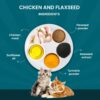 713cvAoFhyL._SL1500_.jpg Goofy Tails Wet Cat Food and Kitten Food Variety Pack 210g (70g X 3 Pouches), Tuna and Anchovies, Mackerel and Seaweed, Chicken and Flaxseeds, Preservative Free, Wholesome, Natural Cat Wet Food