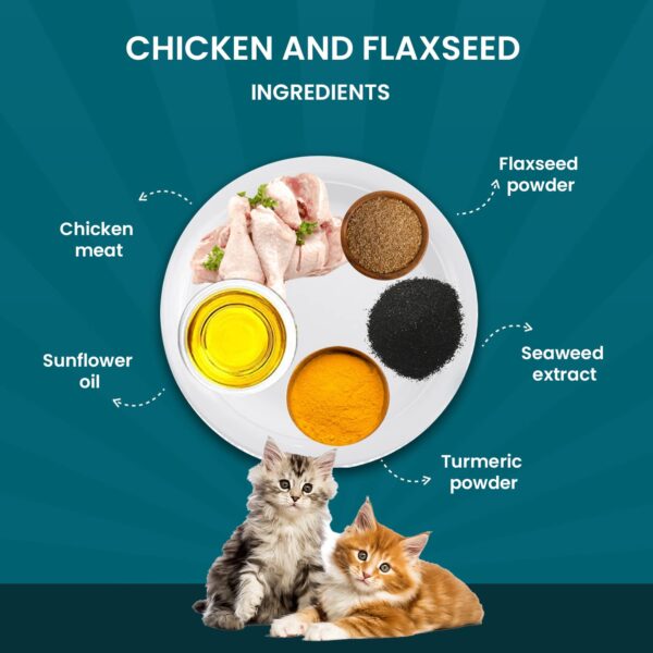 713cvAoFhyL._SL1500_.jpg Goofy Tails Wet Cat Food and Kitten Food Variety Pack 210g (70g X 3 Pouches), Tuna and Anchovies, Mackerel and Seaweed, Chicken and Flaxseeds, Preservative Free, Wholesome, Natural Cat Wet Food