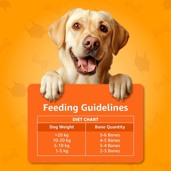 714dquYrFZL._SL1500_.jpg Amazon Basics Dog Calcium Bones | for All Breeds | Milky Bones | 800 g | All Life Stages