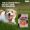715HGYzx-pL._SL1500_.jpg Dogaholic Milky Chew Sticks with Chicken | Soft & Tasty High-Protein Dog Treats | Ideal for Puppies & Adult Dogs Over 2 Months | 10 Piece Pack