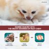 715ZFAdvD8L._SL1500_.jpg Dogaholic Milky Chew Sticks with Chicken | Soft & Tasty High-Protein Dog Treats | Ideal for Puppies & Adult Dogs Over 2 Months | 10 Piece Pack