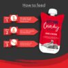 Kitty Yums Creamy Crab & Chicken Cat Treat (80g x12),960g Pack, All Life Stages