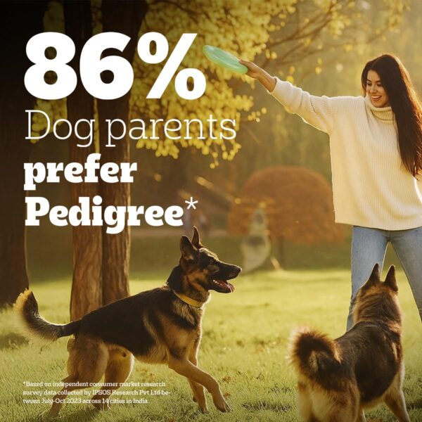Pedigree PRO Mother & Pup Starter Large Breed, 1.2 kg Dry Dog Food, Vet Trusted Brand, Expert Nutrition, Quality Protein, 33% More Nutrients (3-12 Weeks)