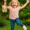 Plush Keychain Featuring a Cute Plush Bear Head Cat Perfect for Bags Purses Or As a Soft Toys Plush Toys Gift for Women Girls