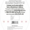 Drools Dog Non-Toxic Rubber Toy for Dogs, Trio Bolt Ring 130g Pack