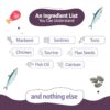 718IgRGZGKL._SL1500_.jpg BLEP Mackerel Tun Tuna and Sardine Combo of Natural Cat Food 100g | 3 Packs|Zero Preservatives|Aids Joint Health & Digestion|Collagen Rich| Human Grade, Natural Wet Cat Food|Ideal for All Breeds