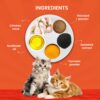 71BCswT0ZyL._SL1500_.jpg Goofy Tails Wet Cat Food and Kitten Food 3 Combo, 1050g (15 Pouches x 70g), Tuna and Anchovies, Mackerel and Seaweed, Chicken and Flaxseeds, Preservative Free, Wholesome, Natural Cat Wet Food