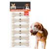 All Life Stages Dog Rawhide Natural Bones (Dog Chews) (Size All Life Stages Dog Rawhide Natural Bones (Dog Chews) (Size 3") (6Pcs)