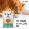Schesir Soup with Wild Tuna & Squid – Premium Natural Cat Wet Food | Protein-Rich, Omega-3 for Skin & Coat, Easy to Digest, Grain-Free, No Additives, 85g