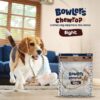 71Bs0J9YVfL._SL1200_.jpg Bowlers Dog Treats Chewrope Bight| for Small & Medium Breeds & Puppies | Made of Natural Material |Strengthens & Cleans Teeth | 2 in 1 Toy Plus Treats for bonding with Pets