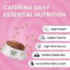 Bark Out Loud Essentials - Dry Kitten Food, Tailored Nutrition for Kittens, Fish & Chicken Kibbles with Added Taurine (1Kg)