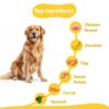 71DSYMl5D4L._SL1500_.jpg BLEP Healthy Dog Food for Adult & Puppies | Chicken Zucchini | Zero Preservatives | Wet Dog Food | Travel Packs | Complete Meal & Balanced Dog Food | 700g | 7 Packs of 100g
