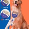 71DV9XzTdeL._SL1500_.jpg ACE2ACE Deshedding Brush for Dogs, Dematting Comb for Cats Dogs, 7+15 Dual Sided Undercoat Rake, Cat Brush for Shedding to Remove Knots, Tangles, and Matted Fur