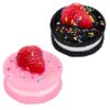 Squishy Toy, Taba Squishy Cat Paw, Squeeze Toys Cat Paw Squishy Toys Squeeze Toy for Relaxing Soft Pinch Good Gift for Kids Friends (Pink and Black)