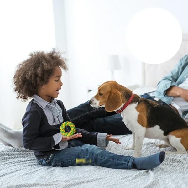 71GHVfTUCGL._SL1500_.jpg PremiumAV Strong Cotton Rope Chewing Toys – Durable Teething & Stress Relief Chew Toys for Dogs, Gums Massage & Interactive Fun Play