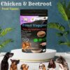 71GN5TTXlnL._SL1080_.jpg Magical Dog Food Topper || Joy of Best Taste || Chicken & Beet Root Flavour || Grain Free & Protein Rich || Super Energy Food || 70g