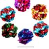 71HGpqJjJgL._SL1500_.jpg KUTKUT 12Pcs Crinkle Balls for Cats, Shiny and Stress Buster Crinkler, Suitable for Multiple Cats' Play, Ideal for Kittens and Grown-up Cats