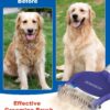 71IM5OdoXLL._SL1500_.jpg ACE2ACE Deshedding Brush for Dogs, Dematting Comb for Cats Dogs, 7+15 Dual Sided Undercoat Rake, Cat Brush for Shedding to Remove Knots, Tangles, and Matted Fur