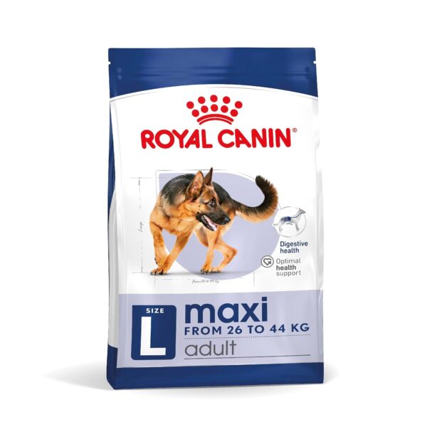 Royal Canin Maxi Adult Dog Food, 220 Grams, Dry Food, Supports Digestive Health & Optimal Health, Provides Bone & Joint Support