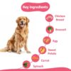 71Iu4MwXL2L._SL1500_.jpg BLEP Dog Food Adult & Puppy | 200g | Dog Wet Food, High Protein, Omega 3&6, Contains Chicken Breast, Broccoli, Fresh Vegetables, Zero Preservatives, Digestible, Human Grade Fresh (Pack of 1)