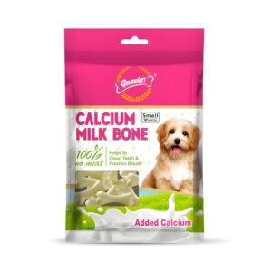 GNAWLERS Paws for A Cause gnawlers Calcium Milk Bone (Small GNAWLERS Paws for A Cause gnawlers Calcium Milk Bone (Small 30 in one) - Dog Treat 270g (Pack of 1) by DogsNCats