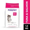 Purepet Kitten Tuna and Salmon Dry Cat Food 1.2kg