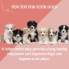 71JWMyORBVL._SL1500_.jpg Foodie Puppies Natural Rubber Flavored Hole Ball - 2.35inch/ 6cm | Suitable for Small to Medium Dogs and Puppies | Chewing, Teething, and Training Ball Toy