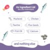 71KtTWTc0GL._SL1500_.jpg BLEP Cat Food | 700g | Cat Wet Food, Food for Adult & Kitten, High Protein, Omega 3&6, Contains Mackerel, Chicken, Fish Oil, Flex Seeds, Zero Preservatives, Digestible, Human Grade(7Packs of 100g)